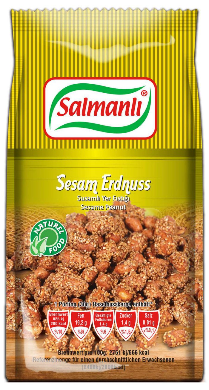 Salmanlı Susamlı Fıstık 300g
